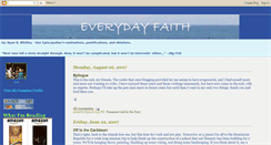 Desktop Screenshot of everydayfaith.blogspot.com