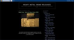 Desktop Screenshot of metaldemos.blogspot.com