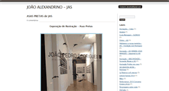 Desktop Screenshot of joaoalexandrino.blogspot.com