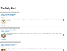 Tablet Screenshot of dailykool.blogspot.com