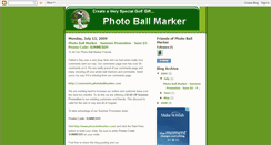 Desktop Screenshot of photoballmarker.blogspot.com