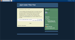 Desktop Screenshot of japiniwater.blogspot.com