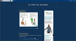 Desktop Screenshot of lecosedasalvare.blogspot.com