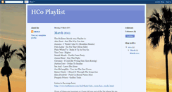 Desktop Screenshot of hcoplaylisthollister.blogspot.com