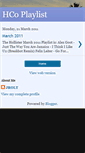 Mobile Screenshot of hcoplaylisthollister.blogspot.com