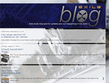 Tablet Screenshot of exileaudio.blogspot.com