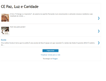 Tablet Screenshot of pazluzecaridade.blogspot.com