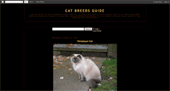 Desktop Screenshot of catbreedsguide.blogspot.com