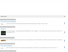 Tablet Screenshot of fuzzylevels.blogspot.com