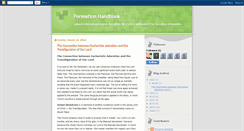 Desktop Screenshot of formationhandbook.blogspot.com