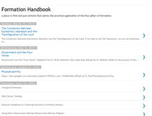 Tablet Screenshot of formationhandbook.blogspot.com