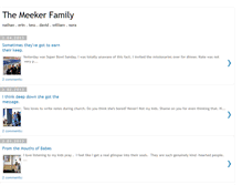 Tablet Screenshot of meekerfamily.blogspot.com