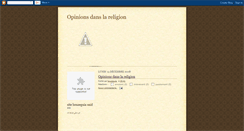 Desktop Screenshot of islam-opinions.blogspot.com