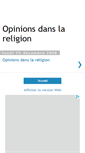 Mobile Screenshot of islam-opinions.blogspot.com