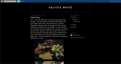 Desktop Screenshot of kalystawhite.blogspot.com