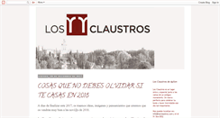 Desktop Screenshot of losclaustros.blogspot.com