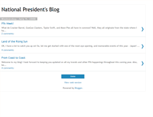 Tablet Screenshot of ffapresident.blogspot.com