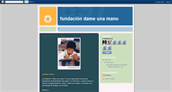 Desktop Screenshot of fudaciondameunamano.blogspot.com