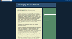Desktop Screenshot of landscapingfuns.blogspot.com