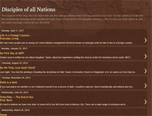 Tablet Screenshot of disciplesofallnations.blogspot.com