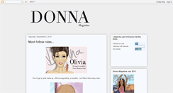 Desktop Screenshot of donnamag.blogspot.com