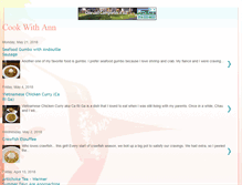 Tablet Screenshot of cookwithann.blogspot.com