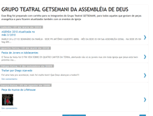 Tablet Screenshot of grupoteatralgetsemani.blogspot.com