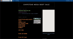 Desktop Screenshot of chipsteadmegabootsale.blogspot.com