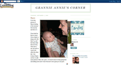 Desktop Screenshot of grannieanniescorner.blogspot.com