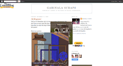 Desktop Screenshot of gabinalascraps.blogspot.com