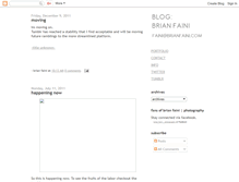 Tablet Screenshot of brianfaini.blogspot.com