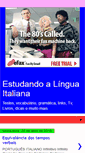 Mobile Screenshot of estudandoalinguaitaliana.blogspot.com