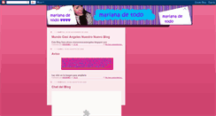 Desktop Screenshot of mariana-de-todo.blogspot.com