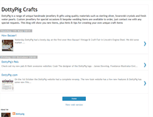 Tablet Screenshot of dottypigcrafts.blogspot.com