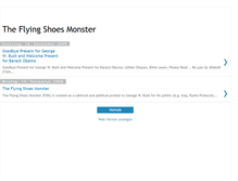 Tablet Screenshot of flyingshoesmonster.blogspot.com