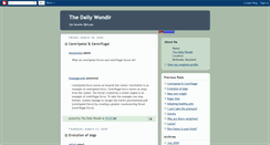 Desktop Screenshot of bestofwondir.blogspot.com