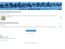 Tablet Screenshot of cayoesquivel.blogspot.com