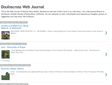 Tablet Screenshot of douloscrosswebjournal.blogspot.com