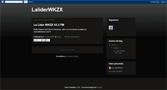 Desktop Screenshot of laliderwkzx.blogspot.com