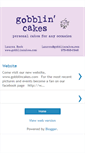 Mobile Screenshot of gobblincakes.blogspot.com