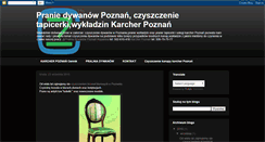 Desktop Screenshot of pralniapoznan.blogspot.com