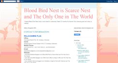 Desktop Screenshot of blood-birdnest.blogspot.com