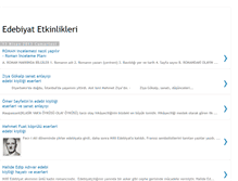 Tablet Screenshot of edebiyatetkinlikleri.blogspot.com