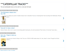 Tablet Screenshot of caterpillartracks.blogspot.com