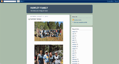 Desktop Screenshot of hawley5fam.blogspot.com