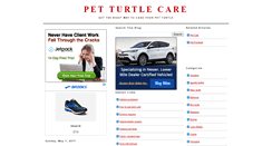 Desktop Screenshot of petturtlecare.blogspot.com