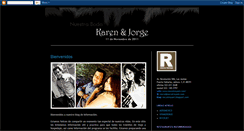 Desktop Screenshot of karenyjorgeeduardo.blogspot.com