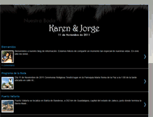 Tablet Screenshot of karenyjorgeeduardo.blogspot.com
