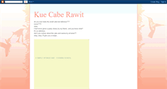 Desktop Screenshot of kuecaberawit.blogspot.com