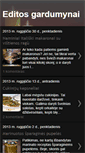 Mobile Screenshot of editosgardumynai.blogspot.com